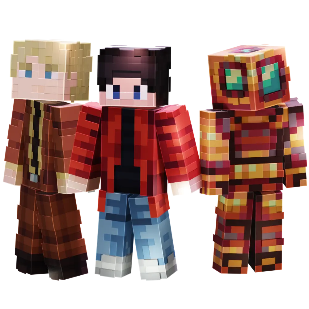 Герой Minecraft